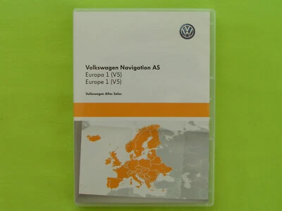 SD KARTE NAVIGATION AS EUROPA 2017 V5 VW DISCOVER MEDIA 2 AMAROK ARTEON T6 T-ROC - Bild 1 von 4