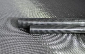 Factory Supply 7mm OD X 5mm 6mm ID X 500MM Roll Wrapped Carbon Fiber Tube 3K - Picture 1 of 2