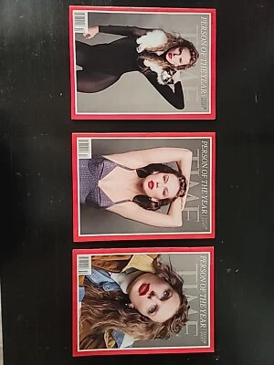 Taylor Swift 2023 Time Magazine Person of The Year Set of All 3 Covers Read - Image 1 of 4
