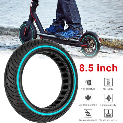 E Scooter Vollgummi Reifen 8,5 Zoll Xiaomi Honeycomb 8,5x2 Zoll Blau DE - Bild 1 von 4
