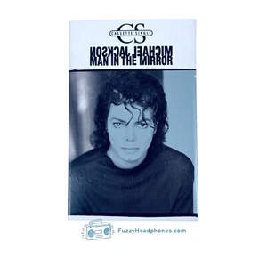 Michael Jackson – Man In The Mirror Cassette Single Tape (1988) from Bad TESTED - Picture 1 of 8