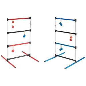 Portable Ladder Toss Set 12 Balls Outdoor Lawn Game Set Family Entertainment - Picture 1 of 6