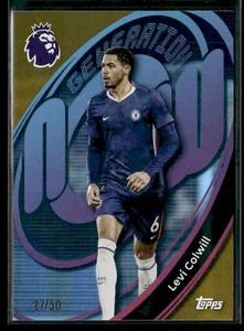 2025-26 Topps Premier League #106 Levi Colwill Gold Rainbow Foil #/50 - Picture 1 of 2
