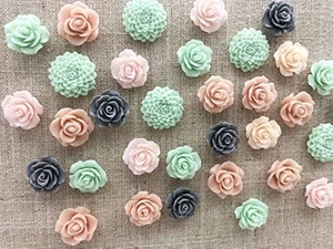 24Pcs Decorative Pushpins,Cork Board Tacks,Bulletin Board Tacks,Thumb Tack Decor - Picture 1 of 12