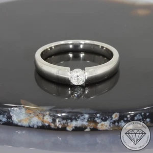 Wert 1750 € Brillant Ring (ca. 0,20 carat) 950 Platin xxyy - Bild 1 von 7
