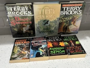 Lot of 7 novels by Terry Brooks. Paperbacks & HC Shannara, Wizard At Large - Bild 1 von 4