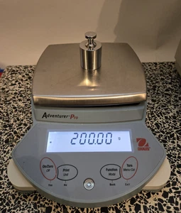 Ohaus AV812 Adventure Pro d=0,01g max=810g legal für Handelsbilanz funktioniert super - Bild 1 von 19