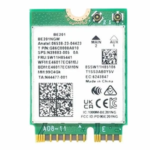 HighZer0 Electronics BE201 WiFi 7 Card | Tri-Band Wi-Fi | Up to 5.8 Gbps | - Picture 1 of 7