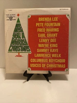We Wish You A Merry Christmas From (Vinyl, 1967) Vocalion VL 73813 VG LP Record - Image 1 of 2
