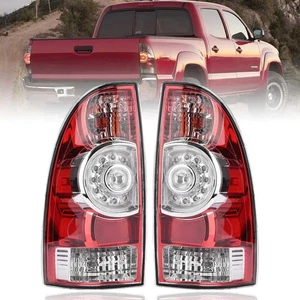 Luz Trasera Compatible con Carcasa Roja con Lente Transparente - Imagen 1 de 8