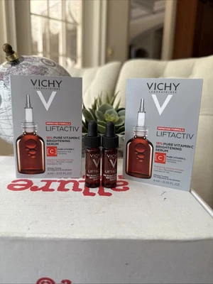 2x Suero Vichy Liftactiv 16% Vitamina C Pura 4 ml/0,13 fl. oz cada uno Foto 1 de 4
