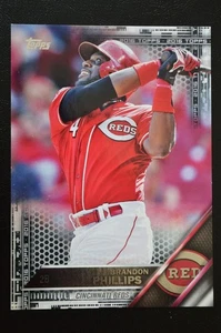 2016 Topps Black Parallel BRANDON PHILLIPS /65 - Picture 1 of 2