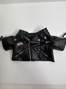 Giacca Moto Harley-Davidson 2004 Costruita A Bear BAB Nera - Foto 1 di 2