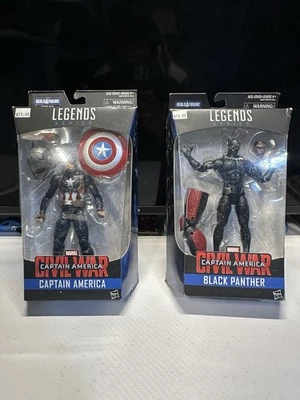 Marvel Legends Captain America and Civil War Black Panther Figure BRAND NEW - Image 1 of 3