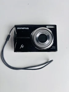 Cámara Olympus FE-46 12 MP 5x digital zoom óptico negro LCD correa de disparo puntual - Imagen 1 de 4