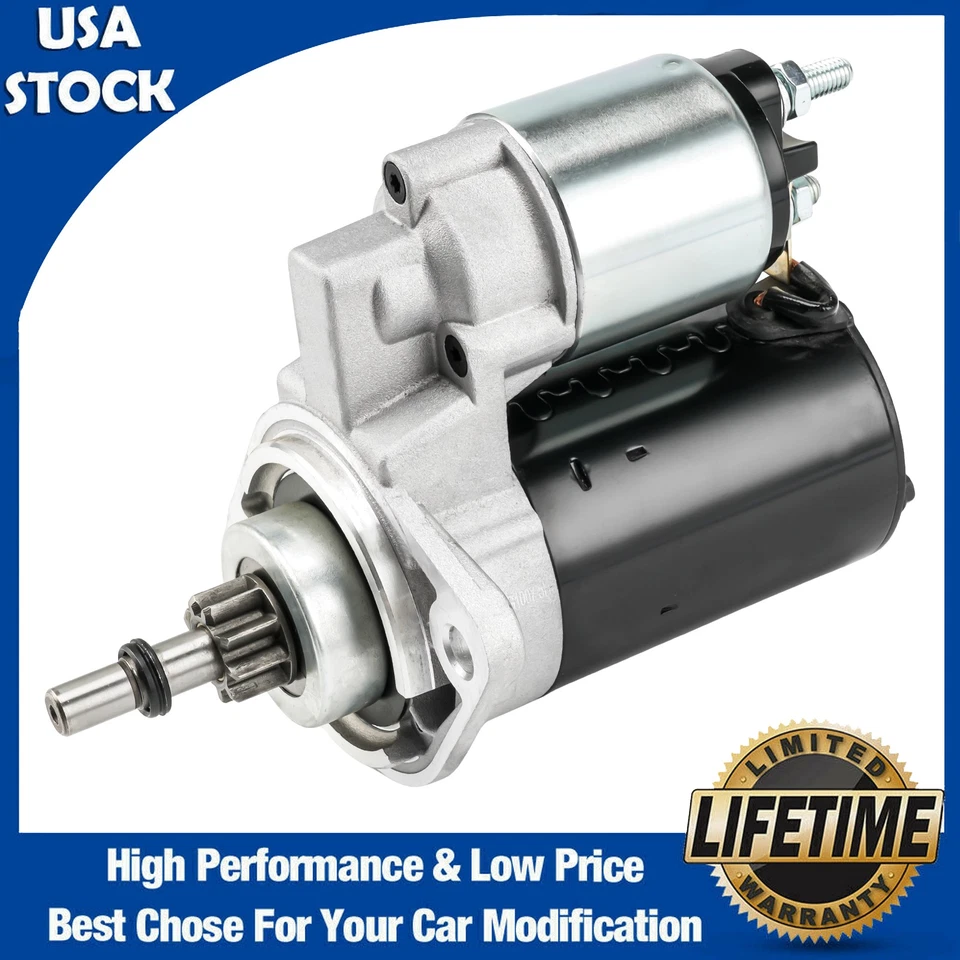 Starter for Volkswagen Squareback 1967-1973	H4 1.6L Porsche	914 1974-1975 1.8L - Image 1 of 4