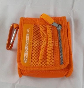 Vintage Carry Case for Nintendo GBA Game Boy Advance SP - Made in Japan - Orange - Picture 1 of 3