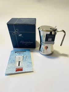 🟠 Mokka Kaffeemaschine GIANNINA 3/1 Tassen Carlo Giannini - Außer Produktion NOS - Bild 1 von 7