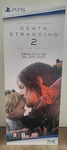 Death Stranding 2 Papp Aufsteller Standee Reklame Werbung Promo Hideo Kojima RAR - Bild 1 von 6