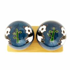 Panda Baoding Balls Chiming Chinese Balls for Hand Therapy and Stress Relief