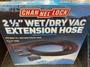 Manguera Channel Lock 2 1/2" - 7' con adaptadores - Imagen 1 de 2