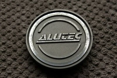 Seltene Original ALUTEC N11 GRAU Alu-Radnabenkappen-Abdeckungsnabe - Bild 1 von 4