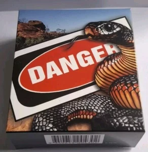 2022 Deadly and Dangerous 1 oz silver Coin Death Adder. Limited To 2500 Mintage - Picture 1 of 5