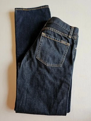 Vans Jeans Niños Grande Niño Talla 16 Darkwash Pierna Recta 26x27 tiro medio Foto 1 de 4