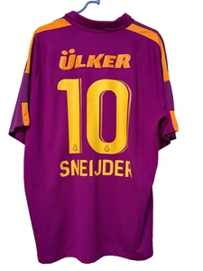 Wesley Sneijder #10 Jersey Galatasaray AS Football Shirt Nike XL Trikot Turkey - Picture 1 of 5