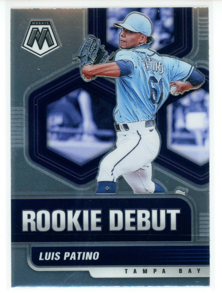 2021 Panini Mosaic Baseball Rookie Debut #RD11 Luis Patino (Rays) - Image 1 of 1