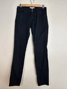 Cabi Pants Womens Size 2 Black Sateen Bree Skinny Style 798 Stretch Cotton 29x30 - Picture 1 of 13