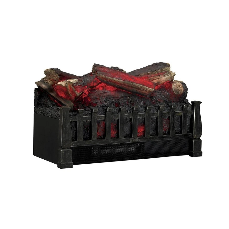 Duraflame DFI021ARU Electric Log Set Heater with Realistic Ember Bed Antique