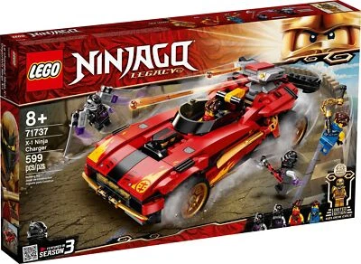 LEGO 71737 Ninjago Series X-1 Ninja Charger Ninja-Versus-Nindroid Warrior Battle Foto 1 de 4