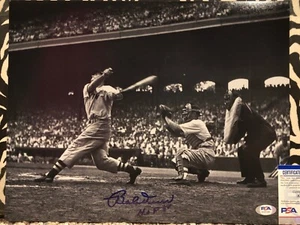 BOB BOBBY DOERR HOF Signed Autograph 11x14 Picture Photo Boston Red Sox PSA/DNA - Picture 1 of 3