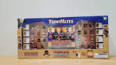 NBA TeenyMates Basketball 2022 BigBox Superstar Collector Set Exclusive Cover