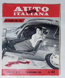 I114948 Auto italiana sport a. 39 nr 17 1958 - Gran Turismo - Donne dei piloti - Picture 1 of 2
