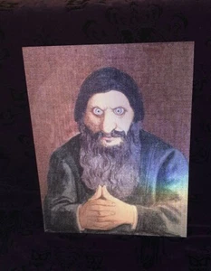 RARE Lenticular Rasputin Marc Davis Concept Art Haunted Mansion 1965 Disneyland - Picture 1 of 4