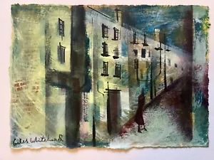 London Scenes - Soho Nights- Original painting on card - Picture 1 of 1
