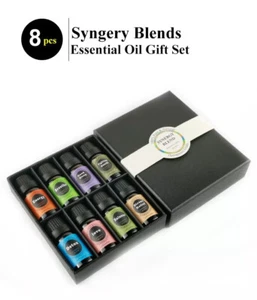 Essential Oil Blends Top 8 Aromatherapy Essential Oils for Diffuser for Home - Picture 1 of 1