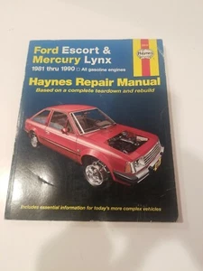 Haynes 36016 Ford Escort & Mercury Lynx Gas Engines 1981-1990 Repair Manual  - Bild 1 von 2