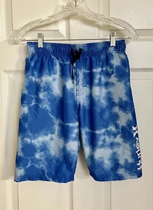 Hurley Boy’s Swim Trunks Board Shorts Size Large Blue - Picture 1 of 11