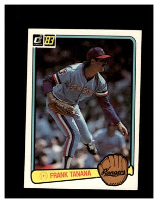 Texas Rangers Frank Tanana #447 Donruss Baseball Near Mint or Better top - Image 1 of 2