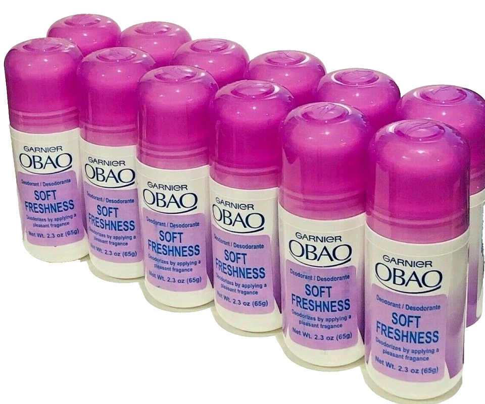 OBAO GARNIER DEODORANT SOFT FRESHNESS 2.3 OZ #12 PIECES - WOMAN- FREE SHIPPING - Image 1 of 1
