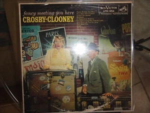 VINYL RECORD LP ROSEMARY CLOONEY BING CROSBY FANCY MEETING YOU HERE RCA LPM-1854 - Picture 1 of 7