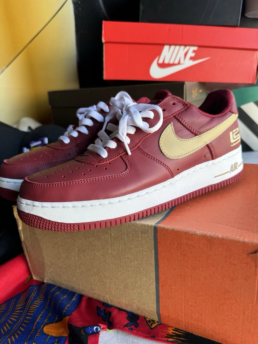 超希少　NIKE AF1 rwtw LeBron James F&F Virgil Abloh firma unas Off White x Nike Air Force para Lebron James