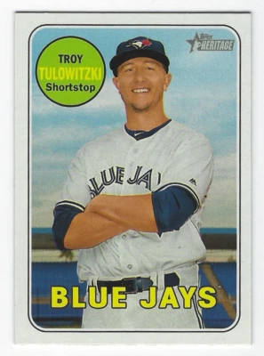 2018 Topps Heritage - Troy Tulowitzki #98 - Image 1 of 2