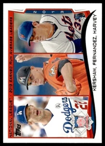 2014 Topps Red Clayton Kershaw/Jose Fernandez/Matt Harvey Los Angeles - Picture 1 of 2