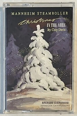 MANNHEIM STEAMROLLER Christmas In The Aire - Audio Cassette Tape 1995 Chip Davis - Image 1 of 4