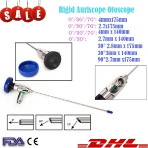 0/30/70 degrees Rigid Endoscope Arthroscope Nasal Sinuscope 2.7/4mmx175mm CE - Picture 1 of 15