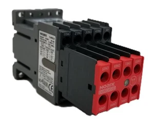 NOARK Ex9RCA53DBS Safety Contactor Relay 10A 24Vdc 8Poles 5NO/3NC FVNR NEW - Picture 1 of 13